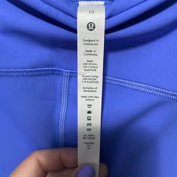 Lululemon Swift Speed HR Crop 21” - Picture 6 of 6